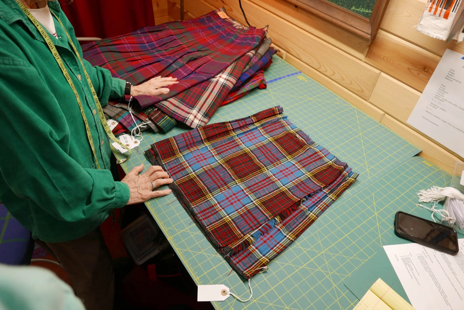 Wool Skirts — Mae Colburn measuring