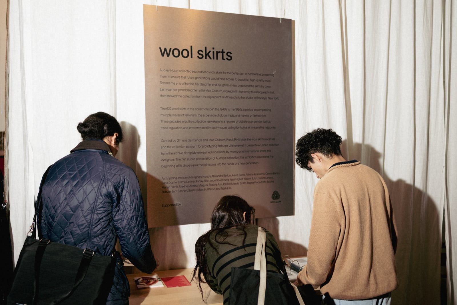 Wool Skirts — exhibition view