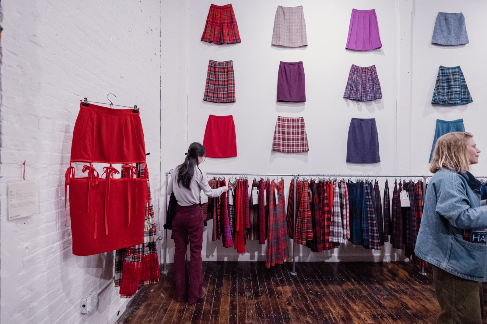 Wool Skirts — exhibition view